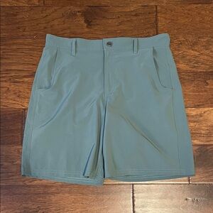 Free Fly Apparel Men's Flat Front Shorts - Blue